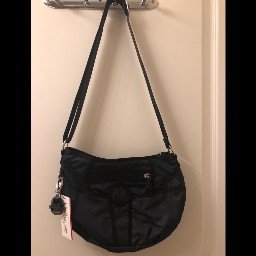 NWT Kipling dark blue shoulder bag
